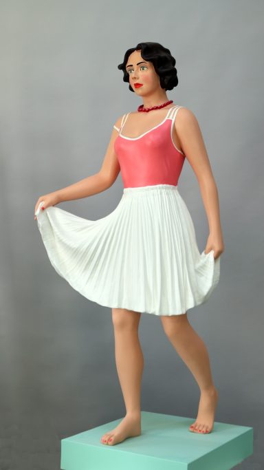 Si, par hasard
Sur l'Pont des Arts
Tu croises le vent, le vent fripon
Prudence, prends garde à ton jupon
Georges Brassens